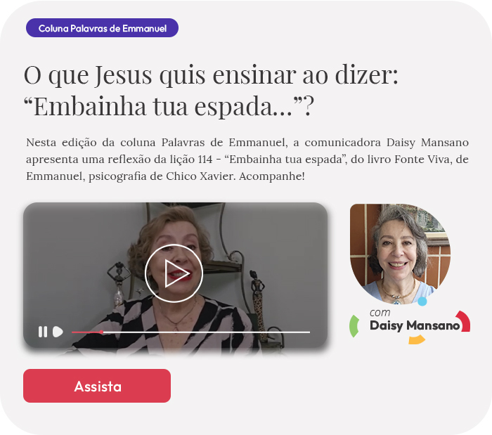 Coluna Palavras de Emmanuel