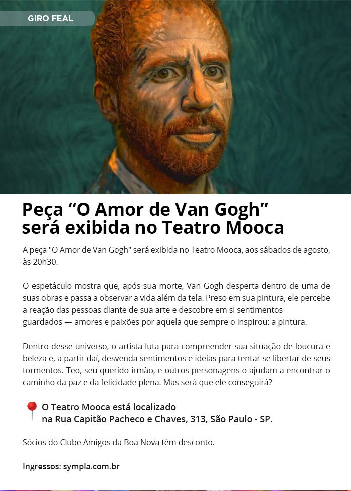 O amor de Van Gogh