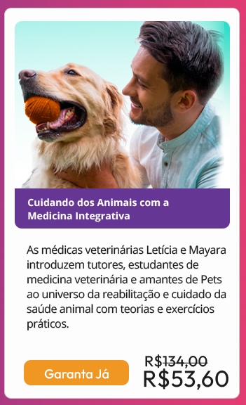 As médicas veterinárias Letícia e Mayara  introduzem tutores, estudantes de medicina veterinária e amantes de Pets ao universo da reabilitação e cuidado da saúde animal com teorias e exercícios práticos. 
